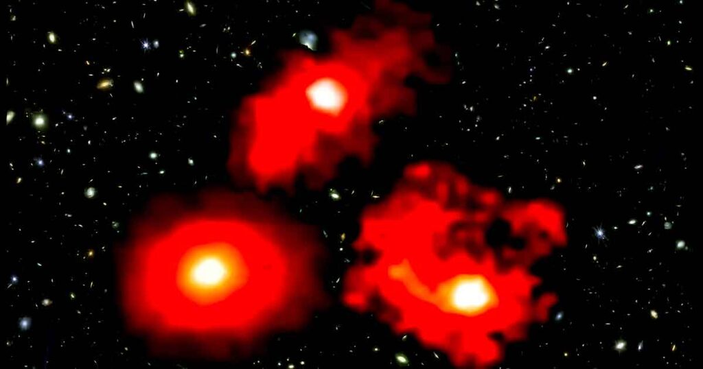 Red Monsters Galaxies
